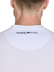 Raging Bull Sport No Pain Print White T-Shirt - Image 2 of 3
