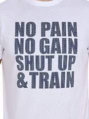 Raging Bull Sport No Pain Print White T-Shirt - Image 3 of 3