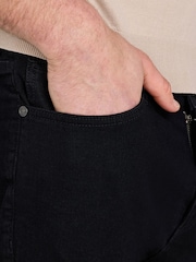 Raging Bull Regular Fit Black Jeans - Image 3 of 4