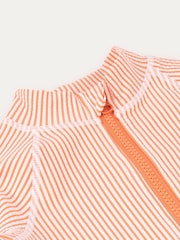KIDLY Pink 3/4 Sleeve Seersucker Sunsuit - Image 2 of 4