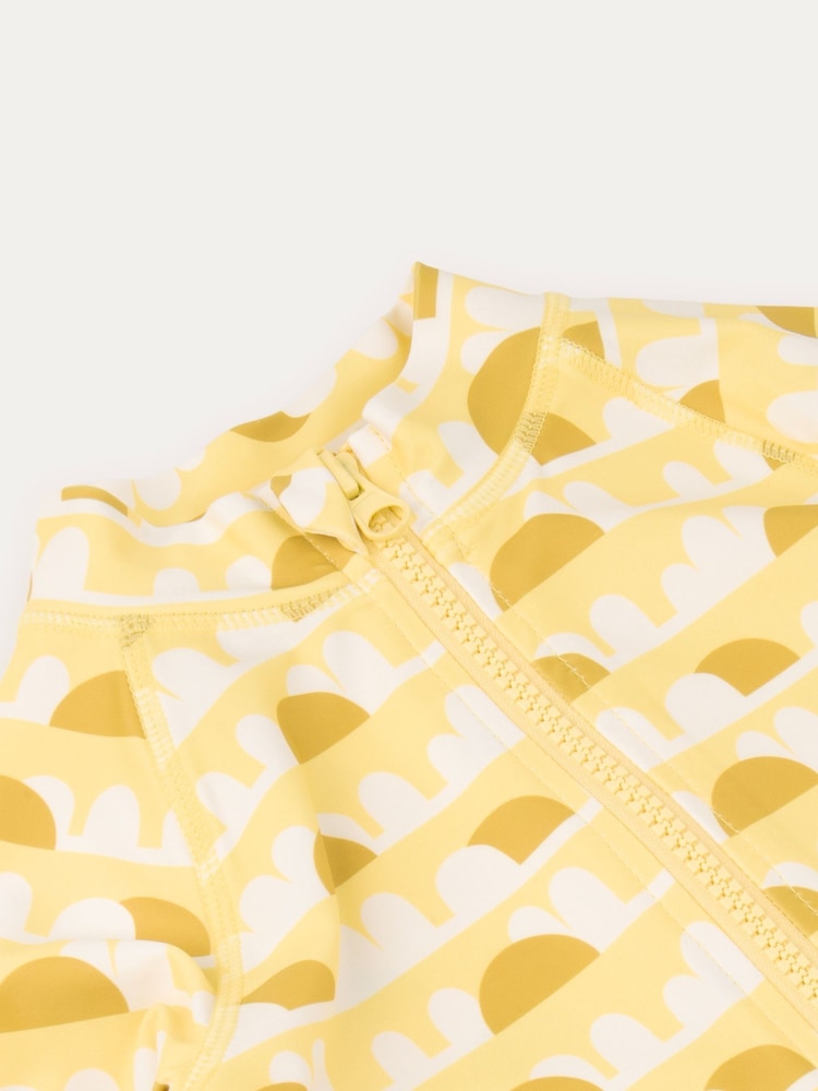 KIDLY Blue 3/4 Sleeve Sunsuit - Image 2 of 4