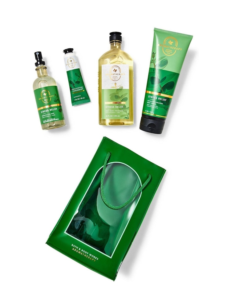Bath & Body Works Eucalyptus Lavender Gift Bag Set - Image 1 of 2 Bath & Body Works Eucalyptus Lavender Gift Bag Set - Image 1 of 2