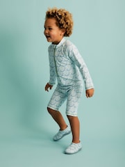 KIDLY BY MORI 3/4 Sleeve Sunsafe Suit - Image 5 of 9