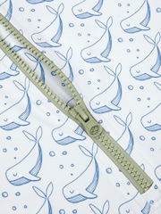KIDLY BY MORI 3/4 Sleeve Sunsafe Suit - Image 8 of 9