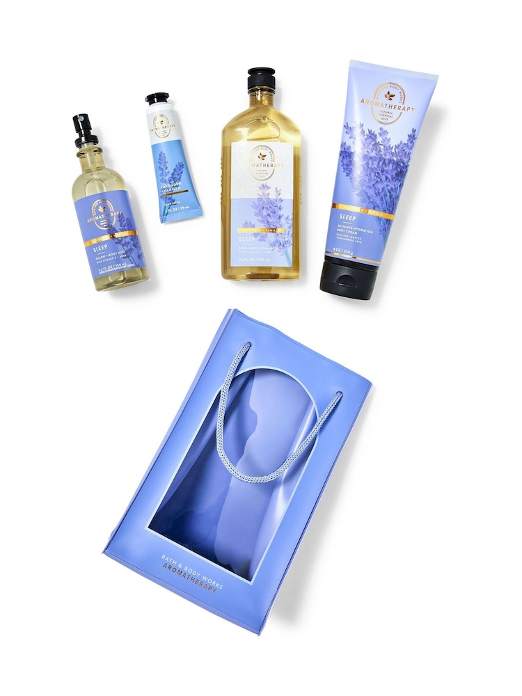 Bath & Body Works Lavender Vanilla Gift Bag Set - Image 1 of 2 Bath & Body Works Lavender Vanilla Gift Bag Set - Image 1 of 2