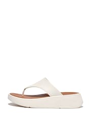 FitFlop Cream F-Mode Toe Post Sandals - Image 2 of 5