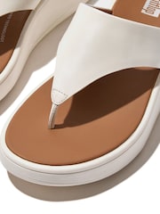 FitFlop Cream F-Mode Toe Post Sandals - Image 4 of 5