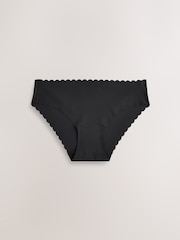 Black/White/Praline Nude Brazilian No VPL Scallop Knickers 7 Pack - Image 3 of 10