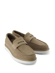 Toms Navi Trvl Lite Havana Brown Loafers - Image 2 of 4
