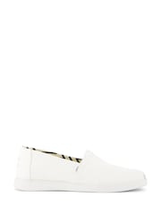 Toms Alpargata Plus White Shoes - Image 3 of 4