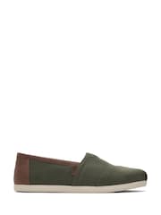 Toms Green Alpargata Classic Shoes - Image 1 of 5