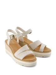 Toms Cream Darya Sandals - Image 2 of 4