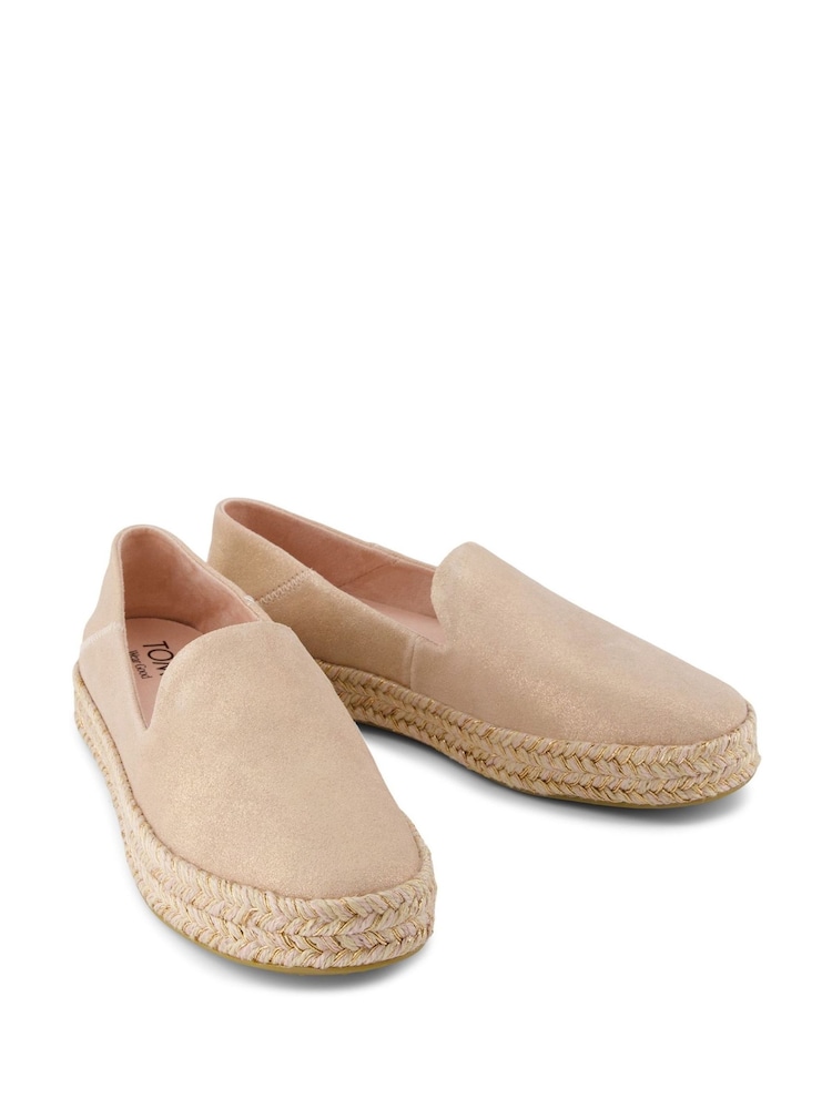 Toms Pink Carolina Slip On Shoes - Image 2 of 4