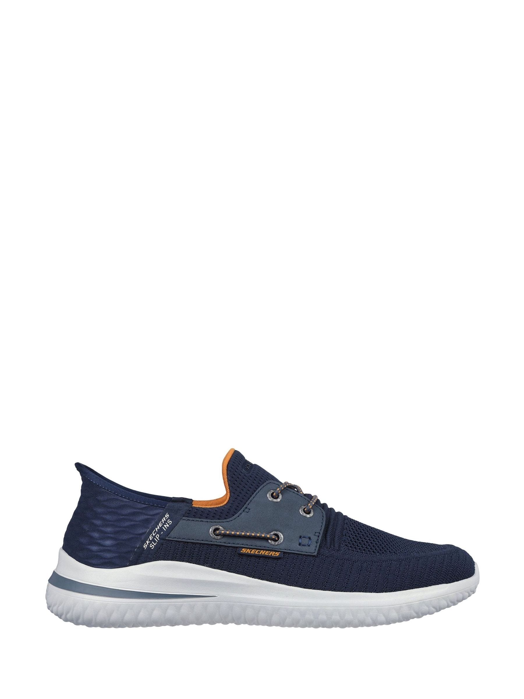 Buy Skechers Blue Delson 3.0 Roth Trainers from Next Oman