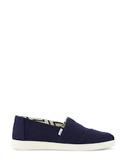 Toms Blue Alpargata Plus Shoes - Image 1 of 4