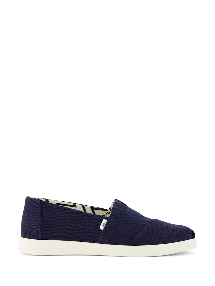 Toms Blue Alpargata Plus Shoes - Image 1 of 4