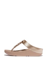 FitFlop Metallic Halo Toe Post Sandals - Image 2 of 6