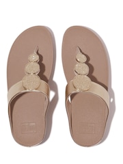 FitFlop Metallic Halo Toe Post Sandals - Image 4 of 6