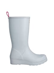 Hunter Grey Original Play Tall Wellington Boots - Image 1 of 4