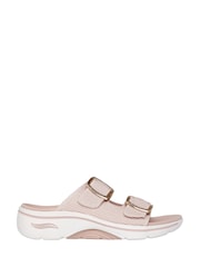 Skechers Pink Go Walk Arch Fit 2.0 Destined Sandals - Image 1 of 3
