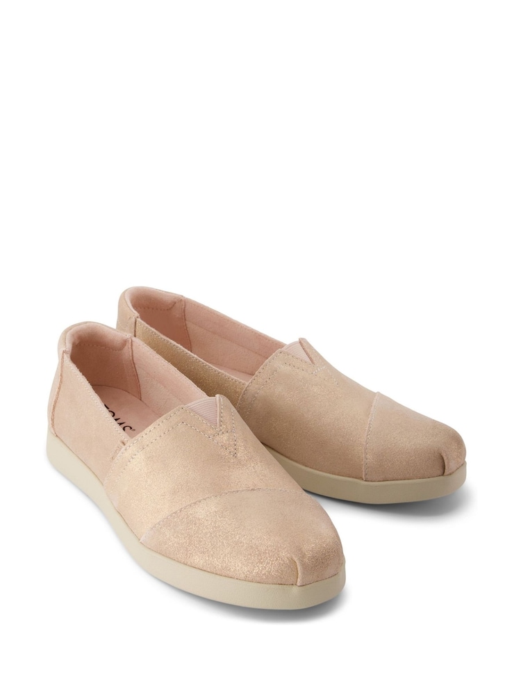 Toms Pink Alpargata Plus Shoes - Image 1 of 4