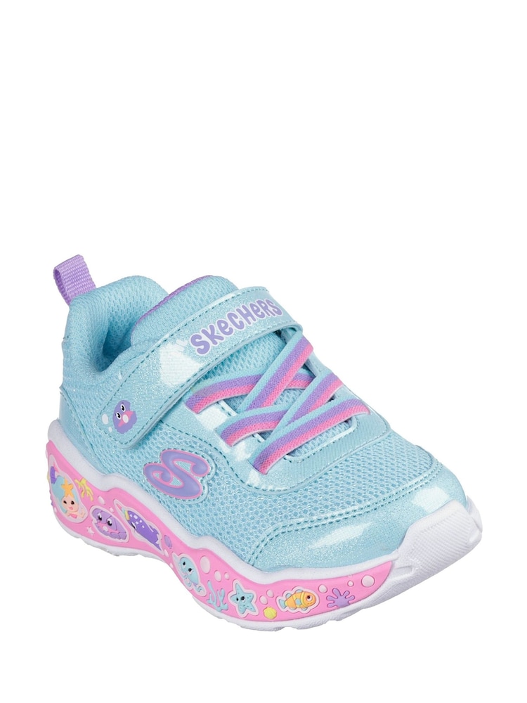 Skechers Blue Play SceneFun Squad Trainers - Image 2 of 2