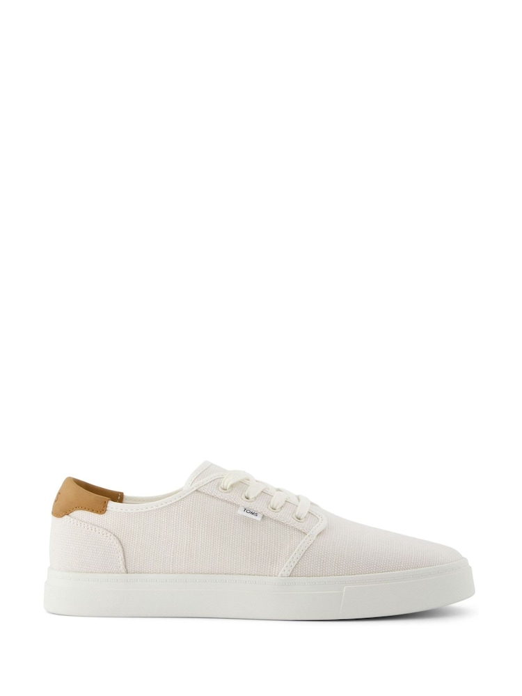 Toms Carlo 2.0 White Trainers - Image 1 of 4