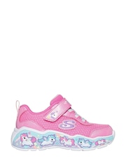 Skechers Pink Play SceneFun Squad Trainers - Image 1 of 3