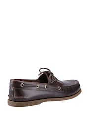 Sperry Authentic 2 Eye Boat Brown Shoes - Image 3 of 4