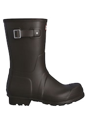 Hunter Original Short Wellington Brown Boots - Image 1 of 2