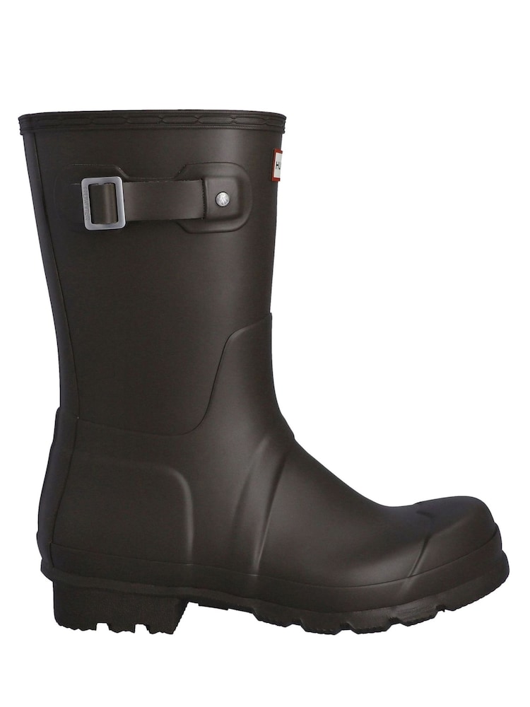 Hunter Original Short Wellington Brown Boots - Image 1 of 2