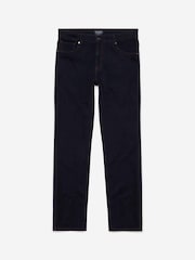 Oliver Sweeney Tapered Fit Blue Stretch Denim 100% Cotton Jeans - Image 6 of 7