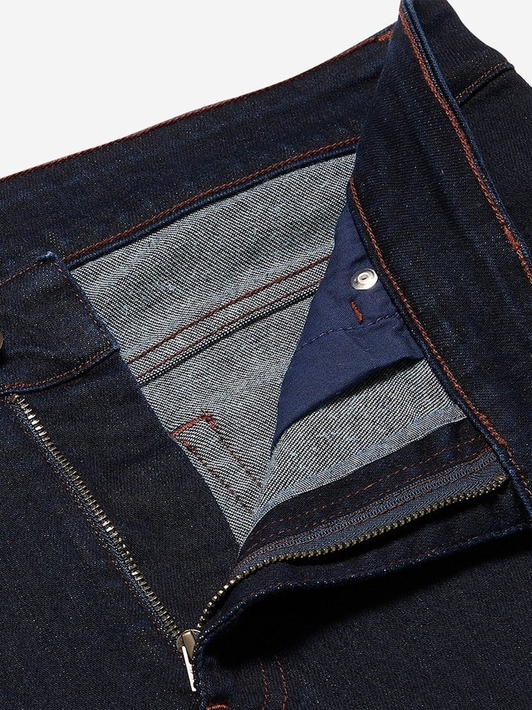 Oliver Sweeney Tapered Fit Blue Stretch Denim 100% Cotton Jeans - Image 7 of 7 Oliver Sweeney Tapered Fit Blue Stretch Denim 100% Cotton Jeans - Image 7 of 7