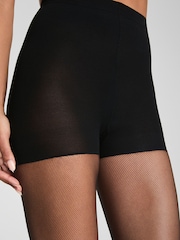 SPANX Micro Fishnet Black Tights - صورة 3 من 4