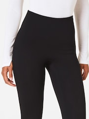 SPANX Smooth™ Ponte Stirrup Black Leggings - Image 3 of 4