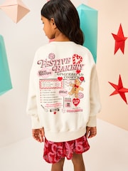 Cream Gingerbread Festive Baking Christmas Jumper and Sweatshirt Set (3-16yrs) - Image 2 of 3