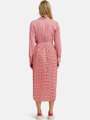 Smith & Soul Pink Printed Plisse Dress - Image 3 of 5