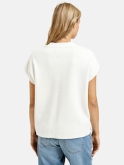 Smith & Soul White Knitted Slipover - Image 3 of 5