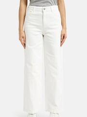 Smith & Soul Off White Wide Leg Jeans - Image 1 of 6