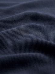 The Set Navy Blue/Chocolate Brown/Cream 3 Pack Long Sleeve Ribbed High Neck Bodysuits - Image 5 of 6