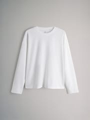 Navy/White/Brown/Light Blue/Stripe - The Set 5 Pack Long Sleeve Relaxed T-Shirts - صورة 3 من 8