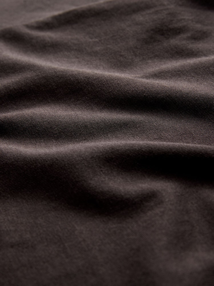 The Set Chocolate Brown/Berry/Mid Pink/Stripe/Cream 5 Pack Long Sleeved Relaxed T-Shirts - Image 8 of 8