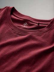 The Set Black/Dark Red/Warm Stone/Cream 4 Pack Relaxed Short Sleeve T-Shirts - Image 6 of 7