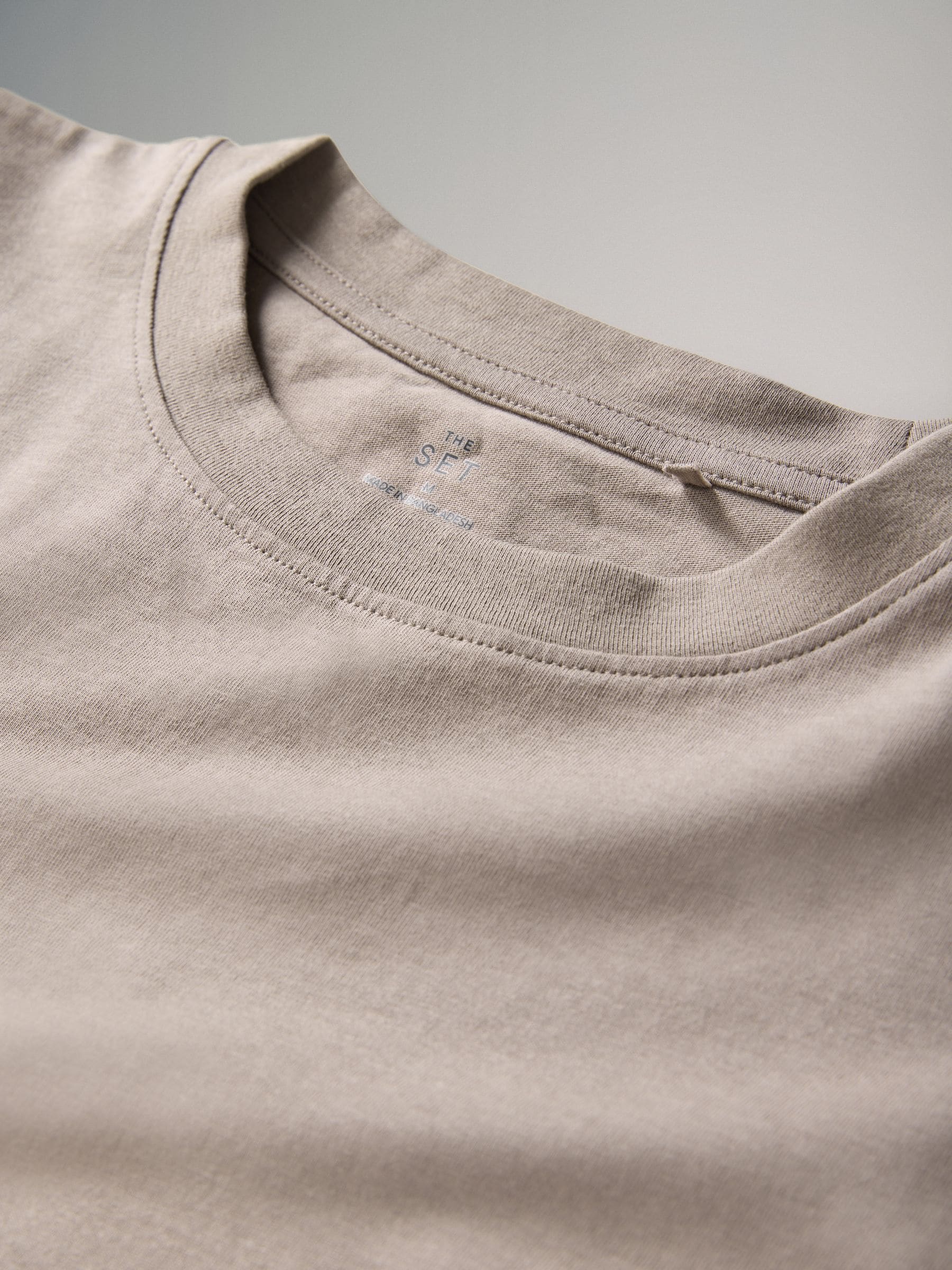 Buy The Set 5 Pack 100% Cotton Relaxed Long Sleeve T-Shirts Black