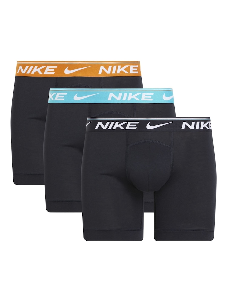 Nike Black Boxer Briefs 3 Pack - Image 1 of 2