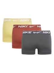Nike Grey Trunks 3 Pack - Image 1 of 2