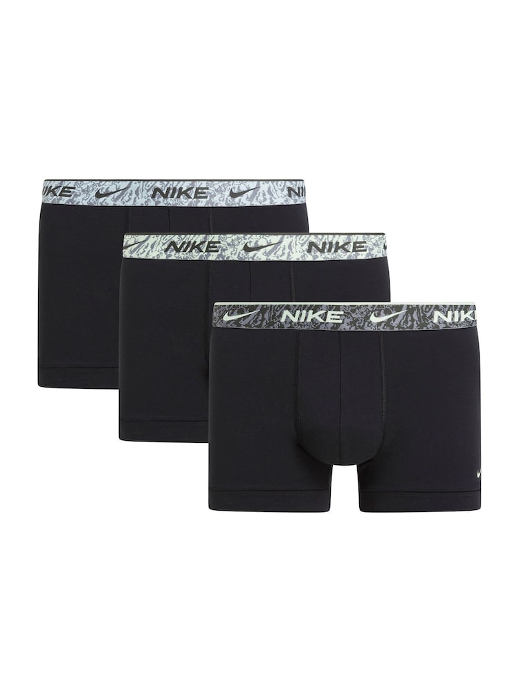 Nike Black Trunks 3 Pack - Image 1 of 3
