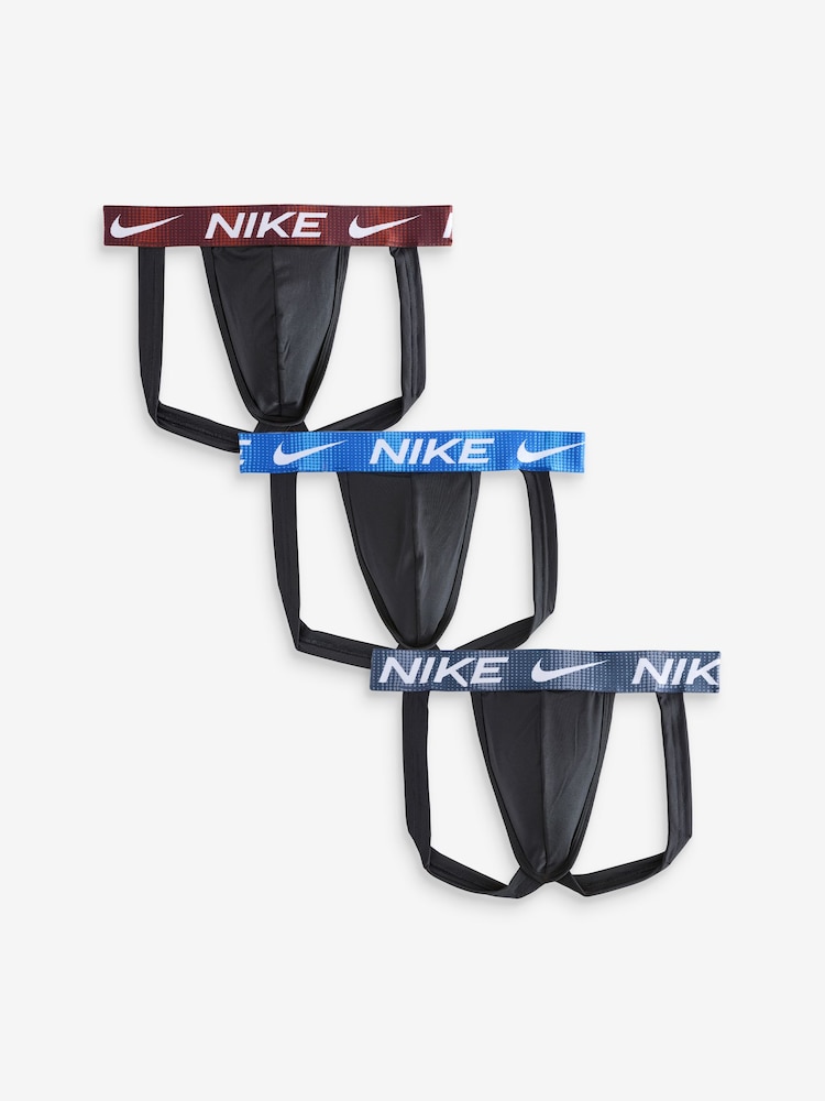 Набор из 3 трусов с Jock ремешками Nike - Image 1 of 4