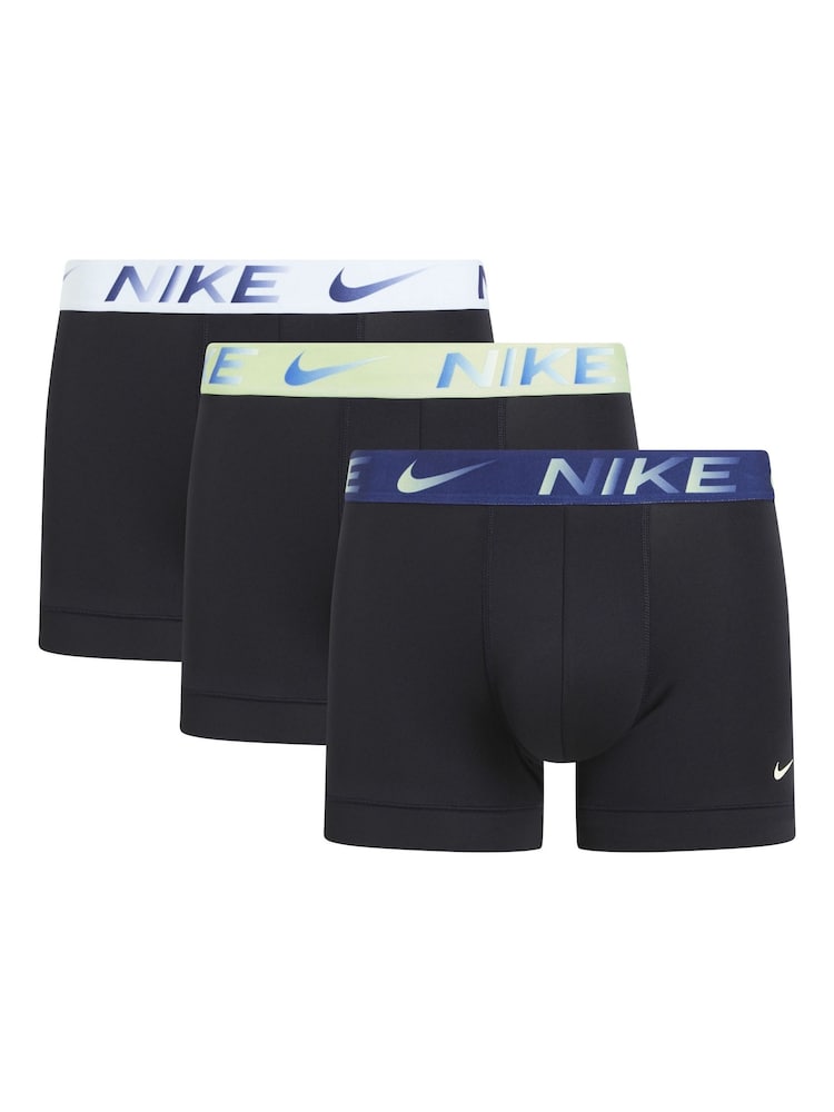 Nike Black Trunks 3 Pack - Image 1 of 3