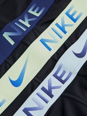 Nike Black Trunks 3 Pack - Image 3 of 3